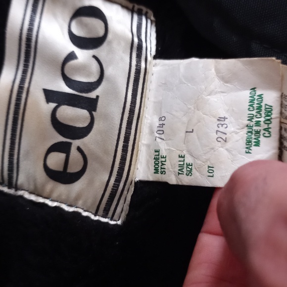 Vintage 80s edco Winter Jacket Ski Snowmobile - Picture 4 of 10